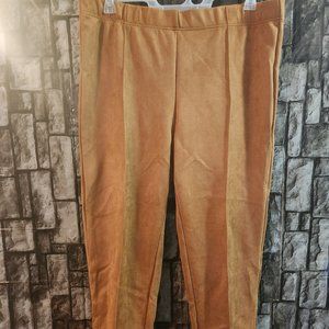 Burnt yellow point pants